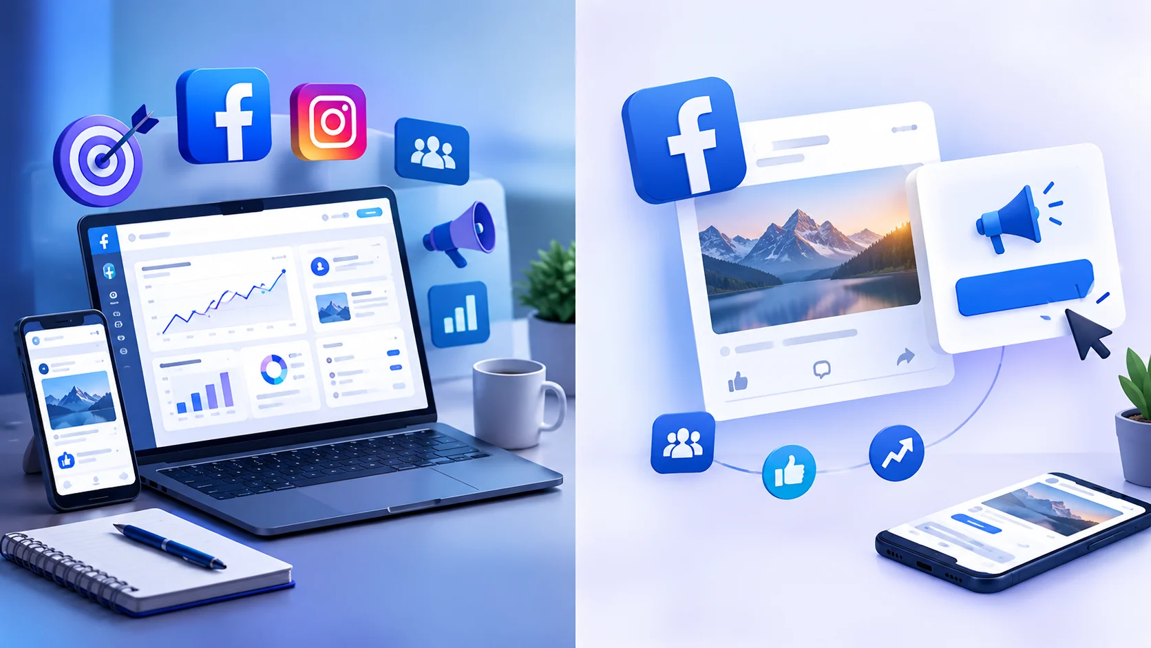 Facebook Ads Manager vs Ad Center: Differences, Features & Uses